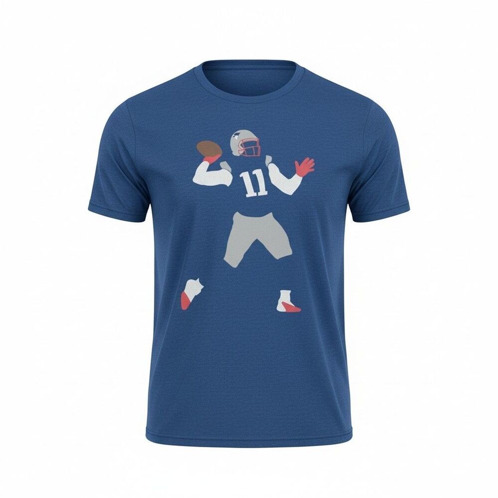 Julian Edelman The Pass Limited Edition Authentic T-Shirt Mens XL NFL Patriots